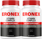 LIVORKA (2 Pack Eronex Vitamin Complex Pills, Eronex Capsules, Official Advanced Formula Capsulas, Eronex All-Natural Support Pills, Eronex Pastillas Reviews, 120 Capsules for 2 Months