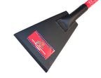 Bully Tools Floor Scraper - Heavy Duty 7-Gauge Scraper with Fiberglass D-Grip Handle for Tile Removal, Carpet Removal, Ice & Mud Scraping, Landscaping Tools, Flat Shovel - 100% Made in the USA, 7-Inch