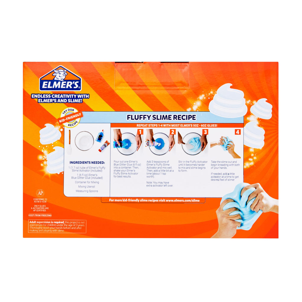 Elmer’s All-Star Slime Kit, Includes Liquid Glue Activator and Premade Slime, 9 Count - Perfect for Birthday Parties, Gift Idea, Kids Activity