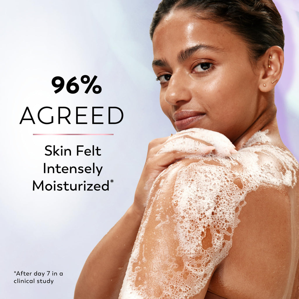 Olay Super Serum Body Wash for Extra Dry Skin, 24hr Long Lasting Hydration, 5+ Ingredient Complex for Bright Even Firm Luminous Skin, 28 fl oz