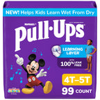 Pull-Ups Boys' Potty Training Pants, Size 4T-5T, 99 Count