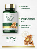 Carlyle Royal Jelly Capsule | 120 Count | Non-GMO and Gluten Free Formula | Traditional Supplement