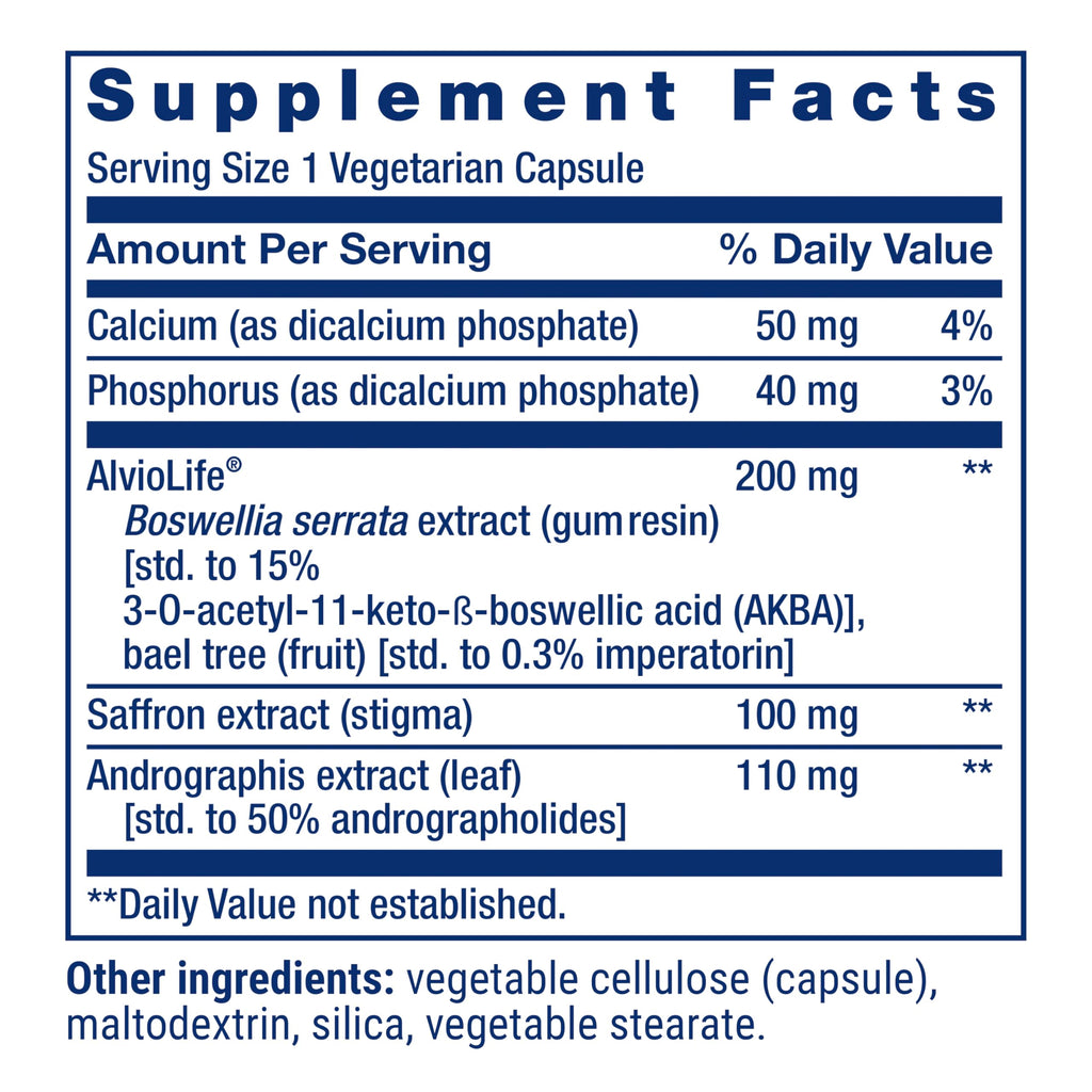 Life Extension Healthy Lungs, Respiratory Supplement, Lung Protection, Boswellia Serrata, Saffron Extract, Once-Daily, Gluten Free, Non-GMO, Vegetarian, 30 Capsules