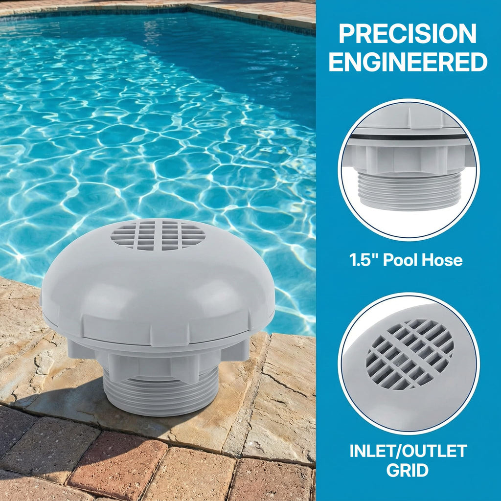 CVILL P6H1317 Pool Inlet and Outlet Filter Replacement Kit for INTEX and for Coleman Pools Above Ground Pool Filters
