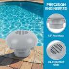 CVILL P6H1317 Pool Inlet and Outlet Filter Replacement Kit for INTEX and for Coleman Pools Above Ground Pool Filters