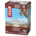 CLIF BAR Protein Energy Bars, Chocolate Brownie, 15ct
