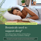 Gaia Herbs Sound Sleep - Sleep Support Supplement - Herbal, Plant-Powered Support for Calm & Relaxation* - Valerian Root, Passionflower & More - 120 Vegan Liquid Phyto-Capsules (40 Servings)
