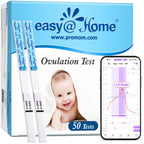 easy@Home Ovulation Test Strips, 50-Pack, Fertility Test Kit