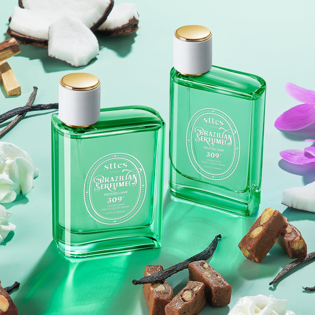 Sttes Perfume 309# (Irresistible Charm) ��� Eau de Parfum 100ml (3.4 fl oz) ��� Coconut Cream, Vanilla, Toasted Praline
