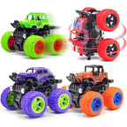 Monster Truck for Boys 3 4 5 6 7 Year Old Push and Go Friction Powered Car