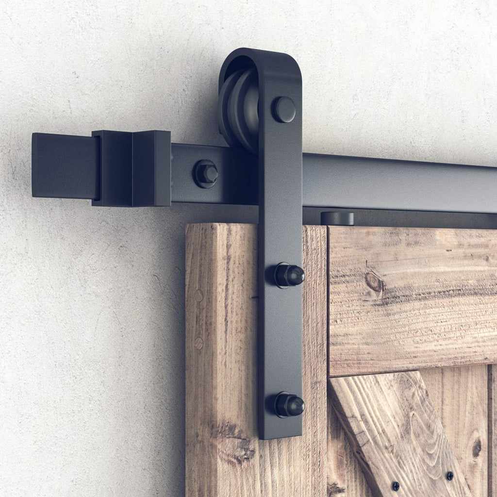 SMARTSTANDARD 6.8 FT Barn Door Hardware Kit -Fits 40" Wide Door Panel