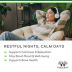 Magnesium Glycinate 400mg | 180 Capsules | Sleep, Muscle, & Heart Support | Vegan, Third Party Tested, Gluten Free, Non-GMO, by Double Wood Supplements