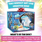 Smart Sketcher 2.0 Projector, Drawing and Tracing Projector for Kids, Educational Arts & Crafts Toy, Art Gift for Boys and Girls for Ages 5+