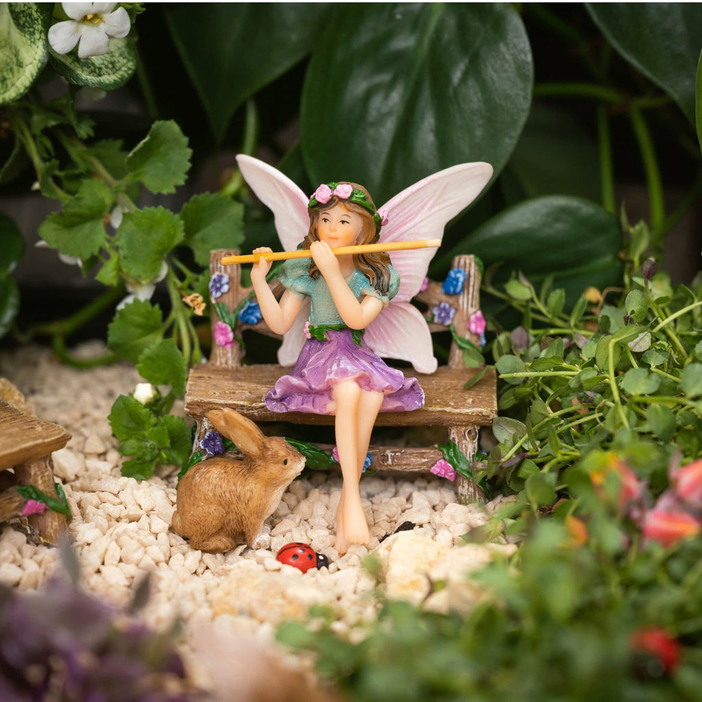 PRETMANNS Fairies for Fairy Garden Accessories Kit, 14 Piece Fairy Set