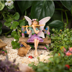 PRETMANNS Fairies for Fairy Garden Accessories Kit, 14 Piece Fairy Set