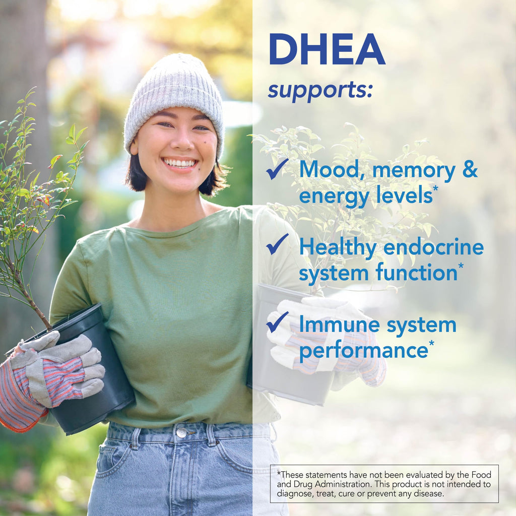 Patient One DHEA 50 mg | Supplement to Support Positive Mood, Energy Levels, and Endocrine Health* | Micronized for Enhanced Absorption | 60 Capsules