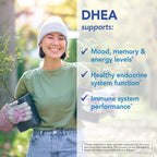 Patient One DHEA 50 mg | Supplement to Support Positive Mood, Energy Levels, and Endocrine Health* | Micronized for Enhanced Absorption | 60 Capsules