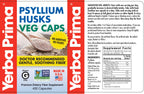 Yerba Prima Psyllium Husks Veg Caps, 400 Capsules (625mg) (Pack of 2) - Vegan, Non-GMO, Gluten Free, Colon Cleanser, Daily Fiber Supplement for Gut Health & Regularity