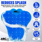 ARC Urinal Screens - Anti-Splash Urinal Screens Deodorizer (10 Pack) | Urinal Cake | Long Lasting Scent to Eliminate Odors | Used for Bathrooms in Bars, Restaurants, Schools, and other Businesses