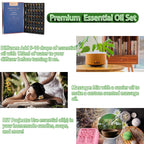Essential Oils Set-Essential Oils-Perfect for Diffuser, Humidifier,Aromatherapy, Massage,Soap Making,Skin & Hair Care,30x5 ml
