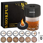 Electric Whiskey Smoker Kit, Cocktail Smoker with Heating System