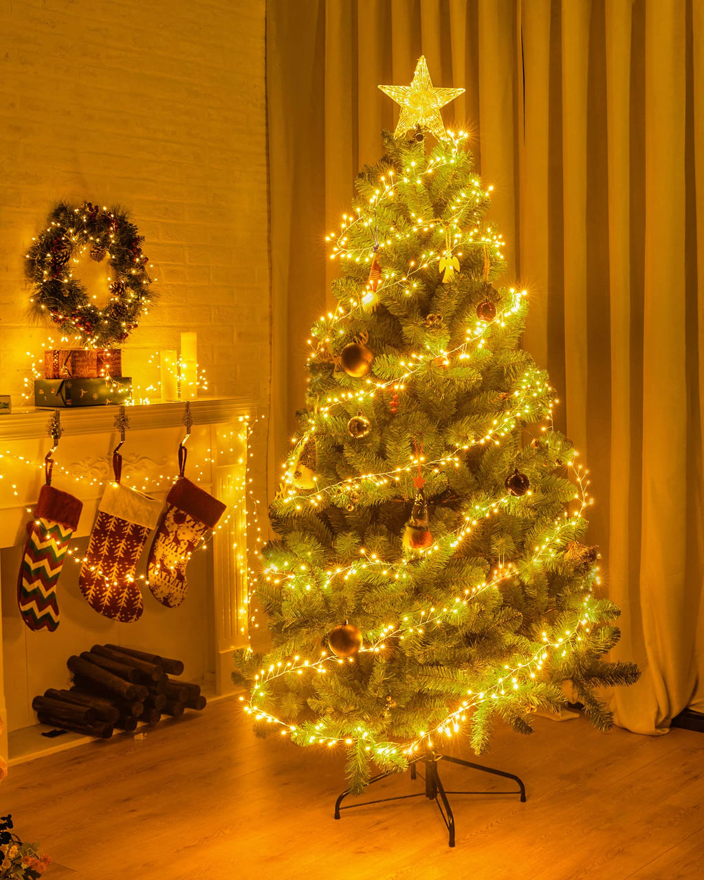 Minetom Fairy Lights Battery Operated, Twinkle String Lights 5ft 60LED