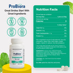 ProBiora Professional Strength Oral Probiotics for Teeth and Gums | Dental Probiotic for Oral Health | Bad Breath Treatment for Adults | Tooth Whitening | ProBiora3 Probiotic Blend | 90 Mint Tablets