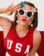 15 Pairs 4th of July Stud Earrings Set for Teens Girls Women