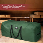 Holiday Cheer Christmas Tree Storage Bag Waterproof 9ft Green