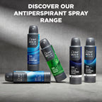 Dove Men Antiperspirant Dry Spray Deodorant Clean Comfort, 3 Pack, 3.8 oz