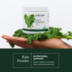 Eclectic Herb - Organic Kale Powder Supplement | Nutritional Support, Daily Fiber, Vitamins + Minerals | Superfood Powder + Daily Greens Drink Mix | USDA Organic, Non-GMO, Vegan (3.2 oz | 90 g)
