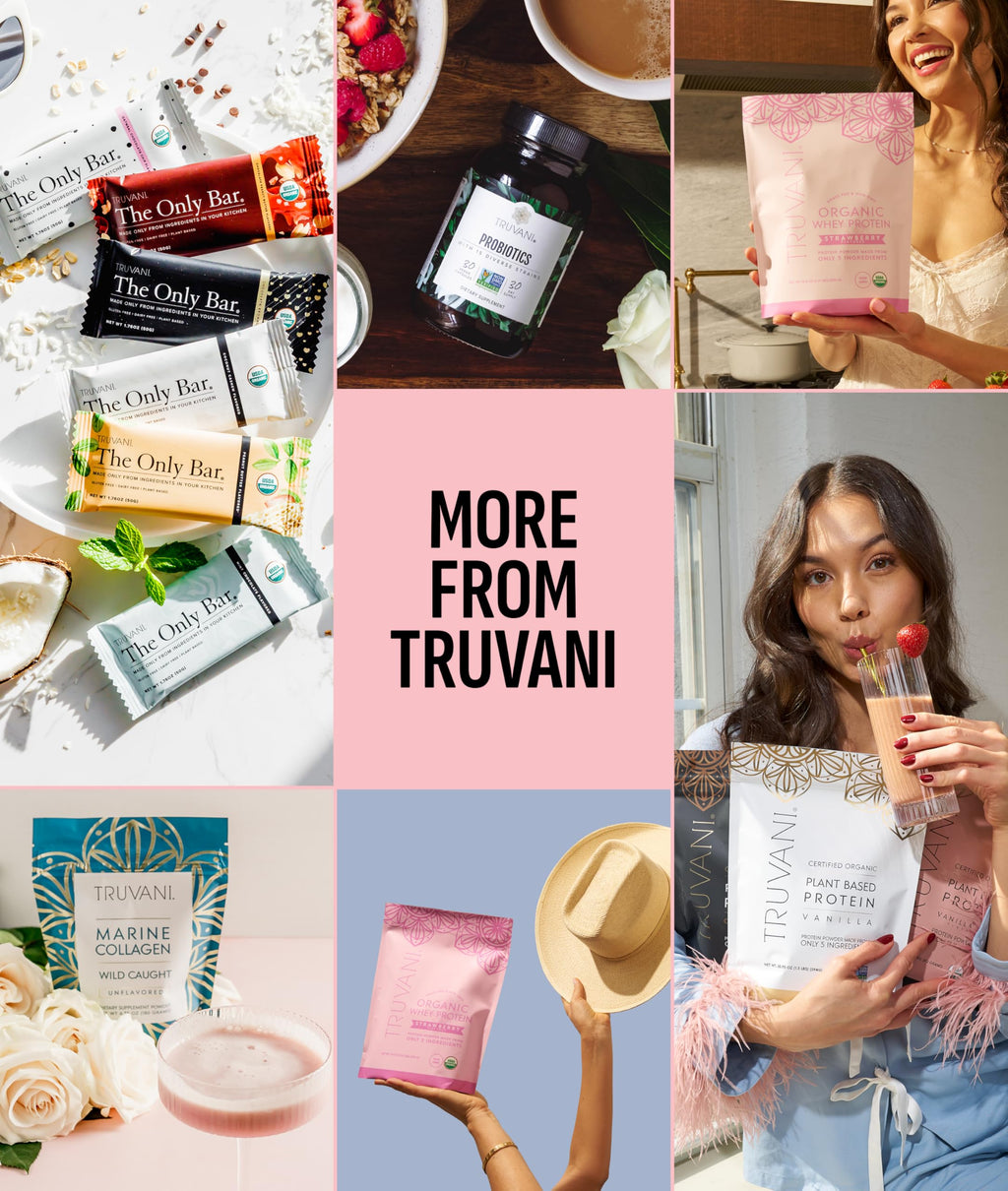 Truvani Hydrolyzed Collagen Peptides | Unflavored | 28 Servings | 20g Grass-Fed Collagen Protein Powder | Promotes Hair, Skin, and Nail Health | Dairy & Gluten Free | Women & Men | Package May Vary