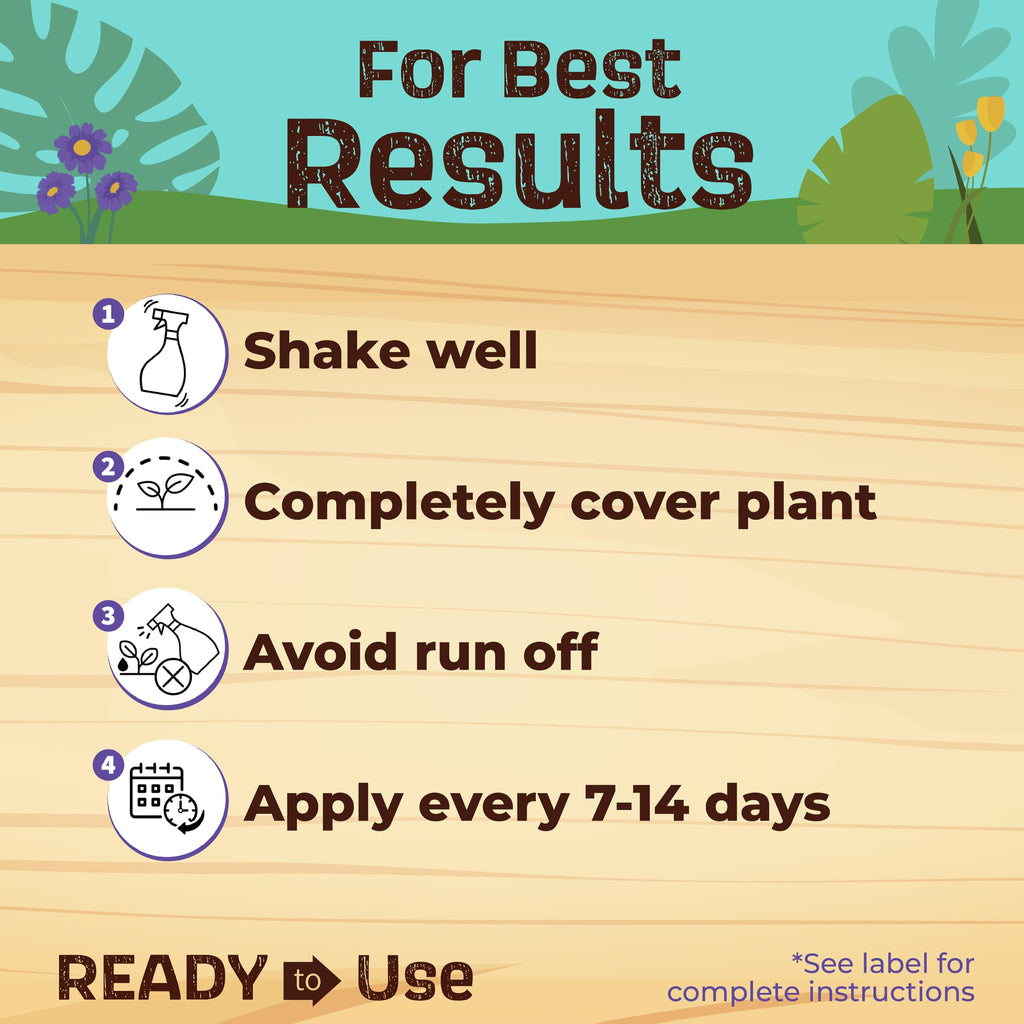 Bonide Captain Jack's Neem Max, 128 oz Ready-to-Use Spray
