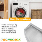 GTD42EASJ2WW GTD33EASK0WW GTX22EASK0WW WE03X23881 Dryer Lint Filter Replacement for GE Hotpoint Dryer Filter WE03X23881 StainlessSteel general electric appliances dryer lint filter screen by Techecook