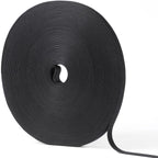 1/2in x 150ft Hook and Loop Roll | Double-Sided Strips, Self-Gripping Straps | Reusable Multi-Purpose Wrap Fasteners for Home, Office, Data Center, and More