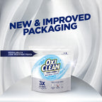 OxiClean Triple Action White Revive Laundry Whitener and Stain Remover Powder, Use with Detergent, Whitens and Brightens Clothes, Removes Tough Stains, Color Safe, Chlorine Free, 6.5 lbs