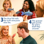 Sounds Fishy: Funny Bluffing Trivia Board Game for Families, 4-10 Players