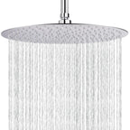 NearMoon Rain Shower Head, Ultra-Thin Design-Pressure Boosting, Awesome Some Experience, High Flow Stainless Steel Rainfall Head (16 Inch, Chrome Finish)