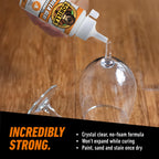 Gorilla Clear Glue, All Purpose, Polyurethane, 3.75 oz Bottle
