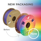 Polymaker Panchroma Matte PLA Filament, Sky Blue 1.75mm 1kg 3D Printing Filament, Formerly Polyterra Matte, Fits Most FDM 3D Printers, 1kg Spool (2.2lbs)