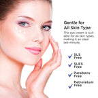 TEREZ & HONOR Anti-Aging Rapid Reduction Under-Eye Cream, Visibly and Instantly Reduces Wrinkles, Dark Circles and Eye Bags in 120 Seconds, Hydrates & Lifts Skin Rapid