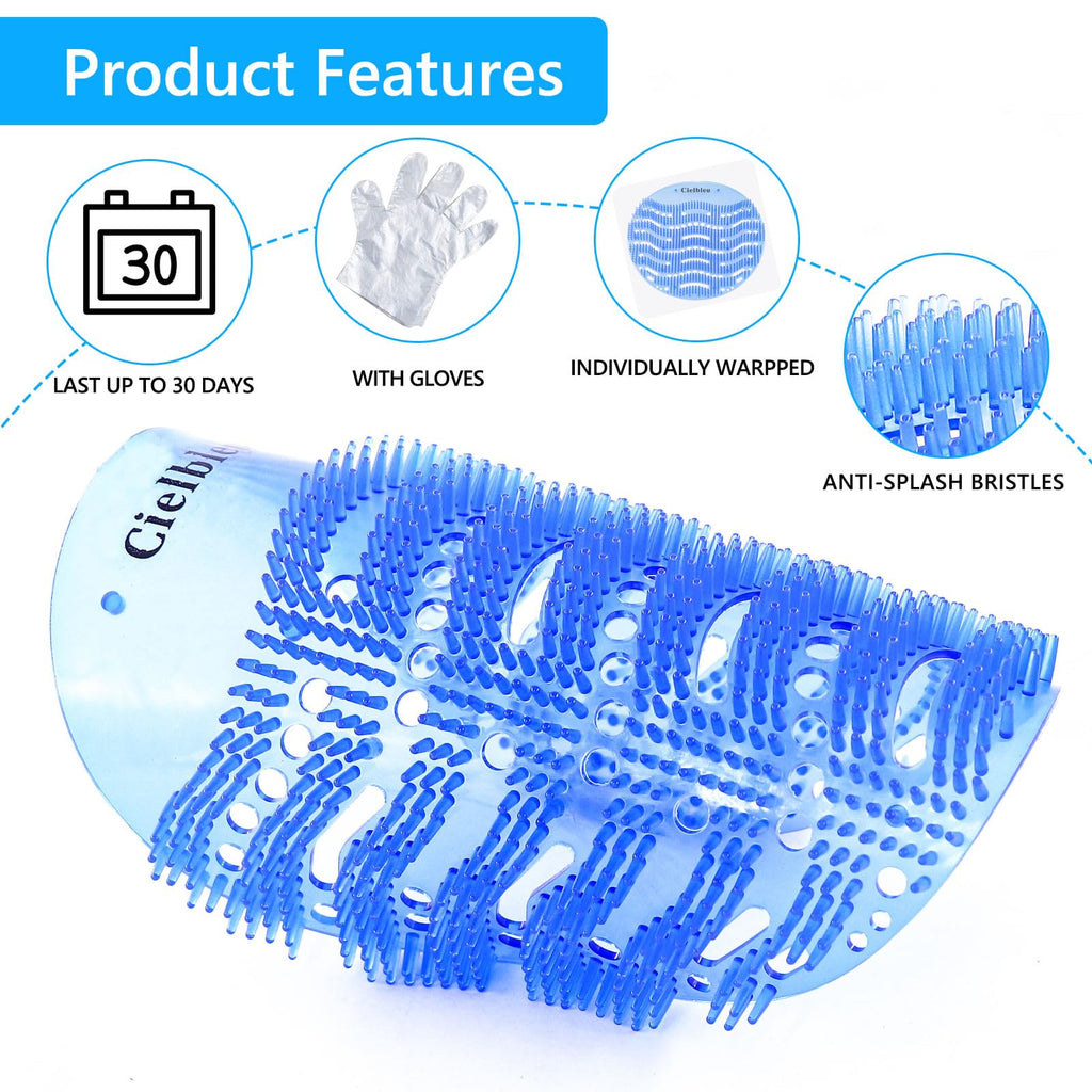 10 Packs Urinal Screens Deodorizer, Urinal Cake Anti-Splash&Odor Freshener – Ideal for Schools, Bathrooms, Restrooms, Office (10PACK)