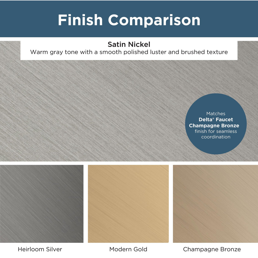 Franklin Brass (10-Pack) – Brushed Nickel Cabinet Knobs for Dressers, Drawers, Kitchen Cabinet Door, Vanity, Furniture, Closet Knobs, 1-1/8 Inch Square | Webber