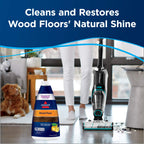Bissell Crosswave Wood Floor Cleaning Formula, 32 oz. 1929, 32 Fl Oz (Pack of 2), RED