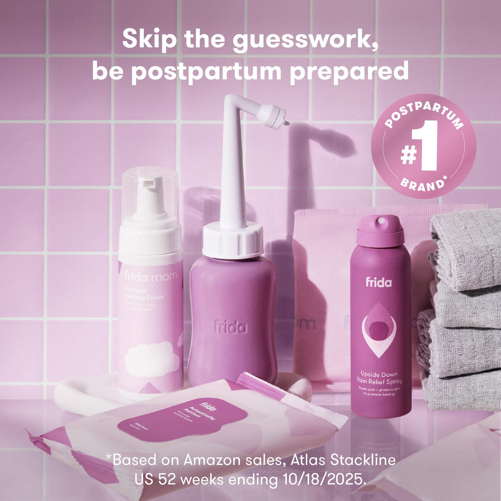 Frida 12pc Postpartum Essentials Kit, Hospital Bag Basics for New Mom