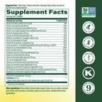 MegaFood Men's 40+ Advanced Multivitamin for Men - Dr-Formulated - Choline, Vitamin B, Vitamin C, Vitamin D, Zinc & Real Food - Brain Health, Immune Support - Vegetarian - 120 Tabs (60 Servings)