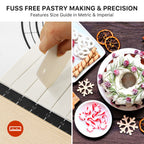 Silicone Baking Pastry Mat,36" x 24" Large Non Stick Sheet Mat with Measurement, Non-slip Food Grade Dough Rolling Mat for Making Cookies,Macarons,Bread