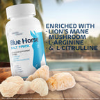 Blue Horse Salt Trick - Our Best Blood Flow Supplement for Men - Our Best Circulation Supplement - Male Circulation Supplements Nitric Oxide Vasodilator to Improve Blood Flow 7 Blue Salt Trick for Men