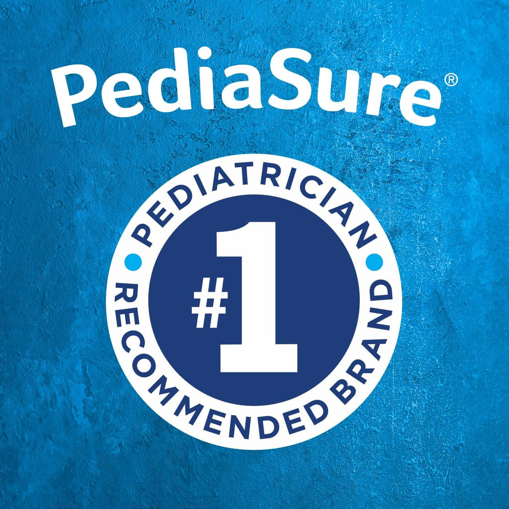 PediaSure Grow & Gain with Immune Support, 27 Vitamins & Minerals for Kids, 7g Protein, Non-GMO, Gluten-Free, Chocolate, 8-fl-oz Bottle, Pack of 24