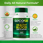 Glyconix Blood Optimizer Capsules, Official Glyconix Advanced Blood Formula Supplement Pills - Maximum Strength, All Natural Healthy Circulation & Stable Levels, Glyco Nix Health Reviews (3 Pack)